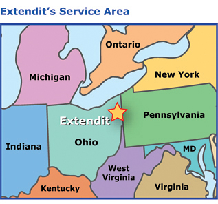 Extendit service map